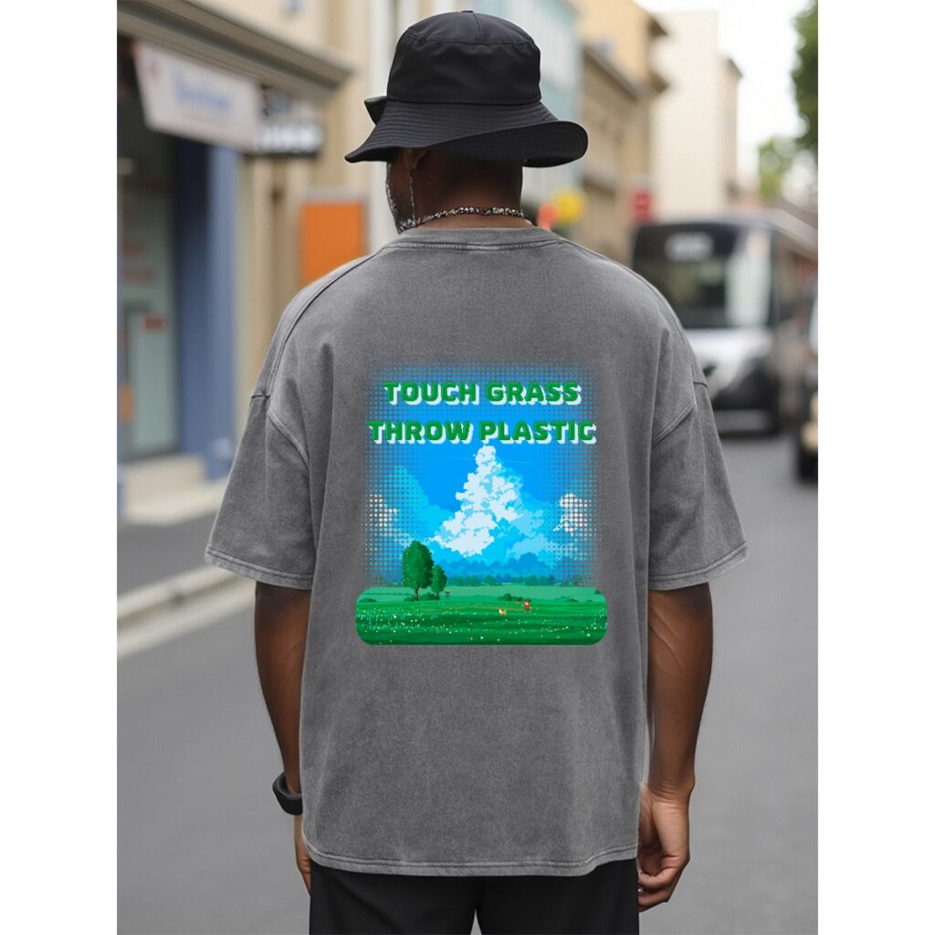 Touch Grass Oversized Tee