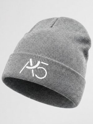 After5 Athletics embroidered beanie in acrylic knit